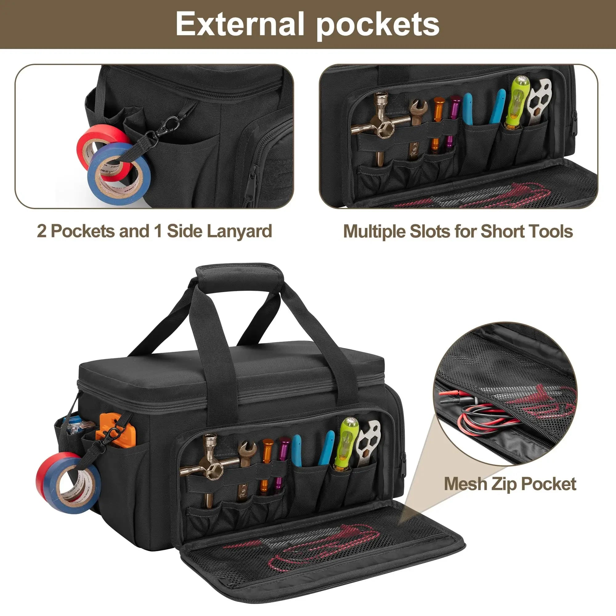 14" Heavy Duty Tactical Tool Bag