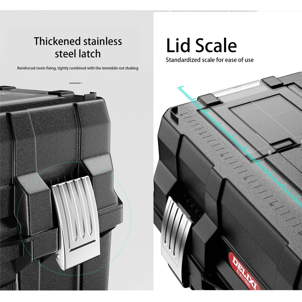 Multi-Layer Folding Tool Box