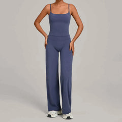 Women's 2-Piece Push-Up Yoga Tracksuit | High Waist Leggings & Fitness Bra Workout Gym Sportswear