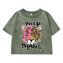 “Wild Thang” Soft Oversized Streetwear Graphic Shirt