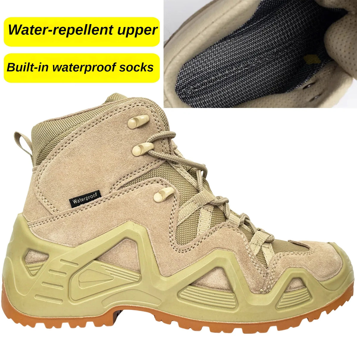 Men’s Combat Tactical Boots by SnaggIt