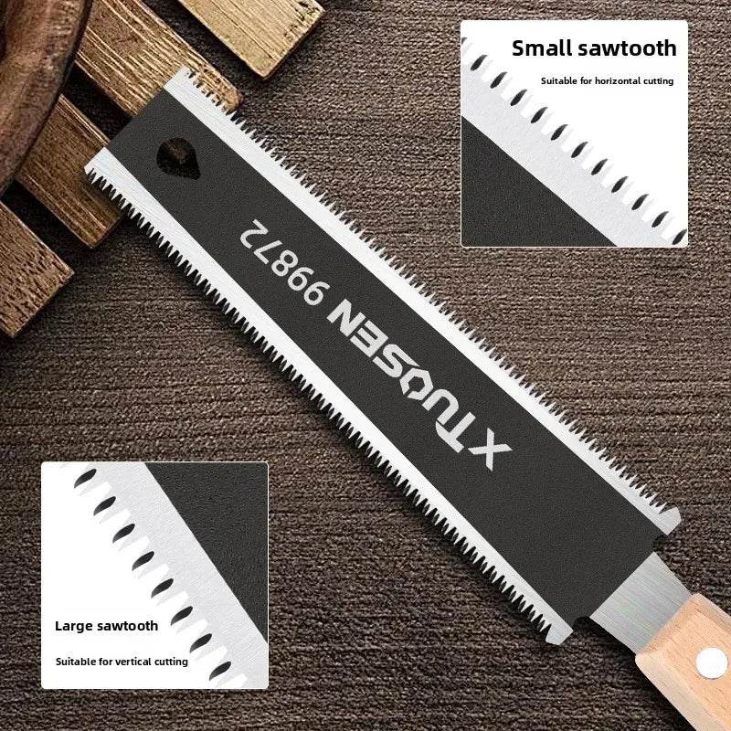 6-Inch Double-Sided Japanese Style Hand Saw - SnaggIt