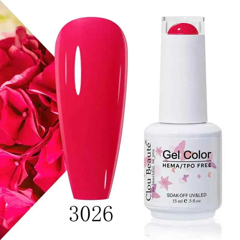 Professional 15ml HEMA & TPO-Free Gel Polish – High-Performance Semi-Permanent Varnish for Sensitive Skin