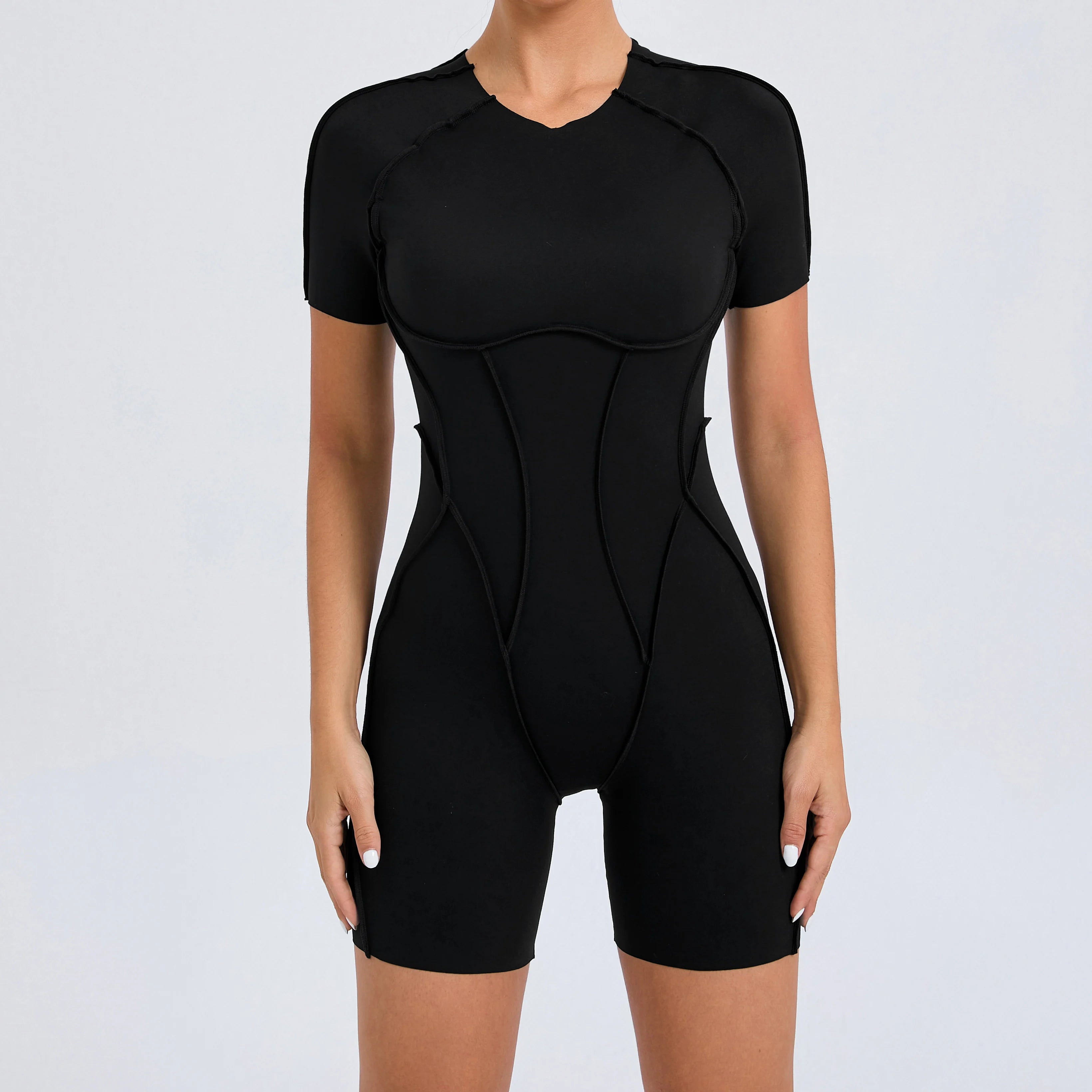Women’s Short Jumpsuit Gym Outfit by Snagg A Jumpsuit