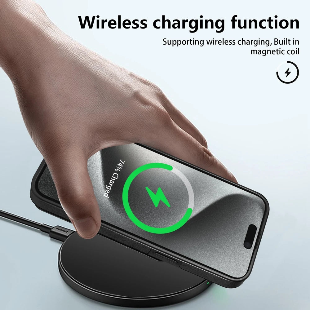 2 in 1 Detachable Card Pocket Magsafe Case – for iPhone 15 Series - Phone Cases & Covers