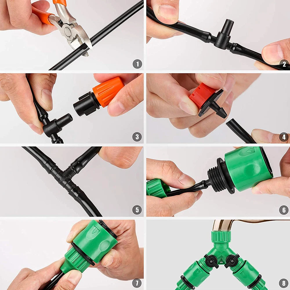50M Automatic Drip Irrigation System Kit