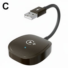 Wireless Video CarPlay Adapter With Netflix/YouTube/Tiktok, For OEM Wired CarPlay Cars by Snagg A Car Adapter