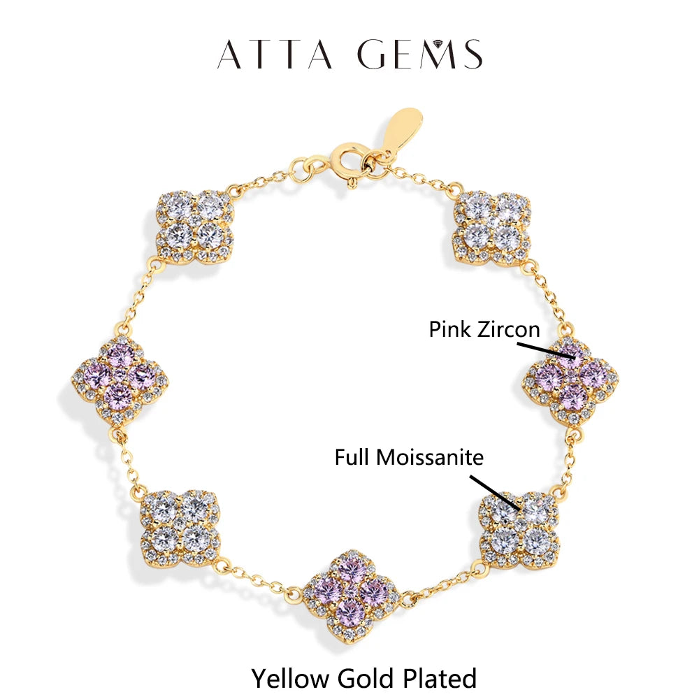 Full Moissanite Luxury Bracelet