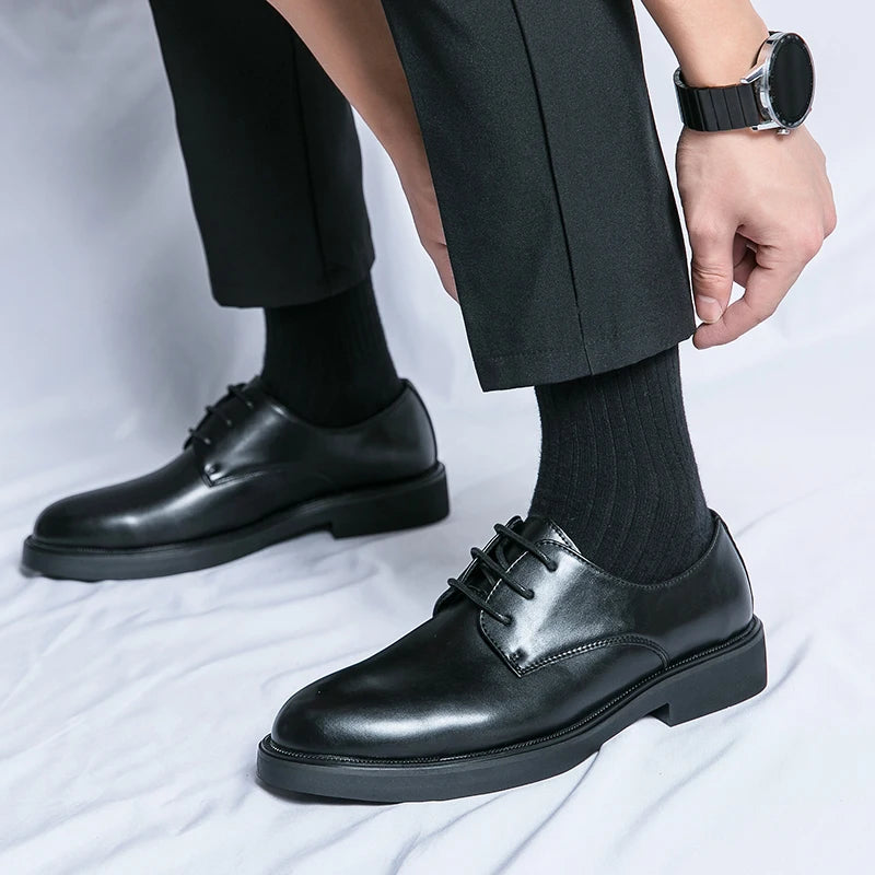 Men’s Soft Sole Casual Leather Shoes by Snagg A Shoes