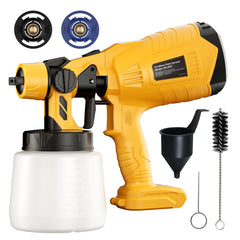 Cordless Paint Spray Gun – Compatible with Makita & Dewalt 18V Batteries