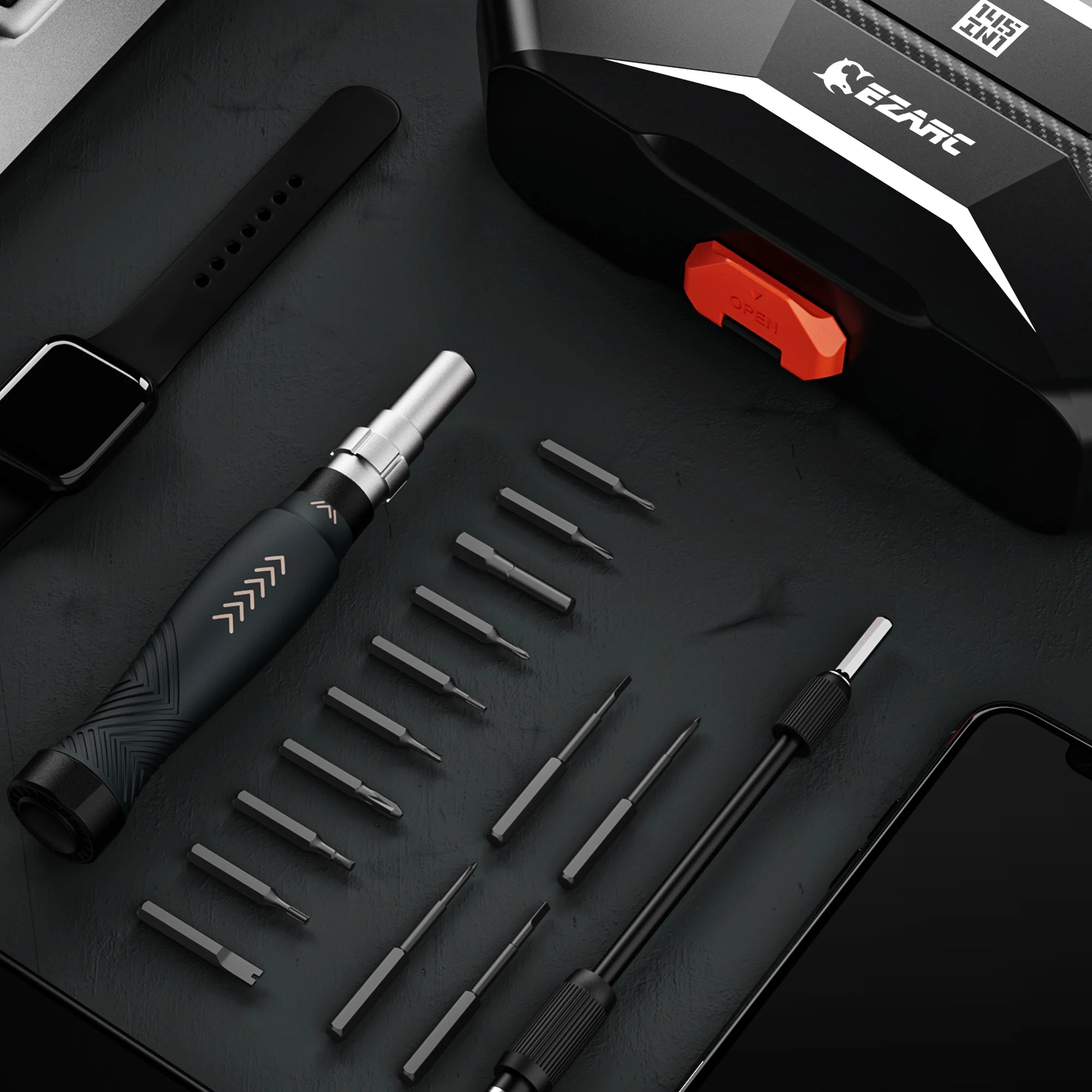 145-in-1 Magnetic Precision Screwdriver Set