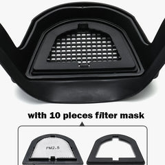 Super Protective Anti fog Full Face Shield by Snagg A Face Shield