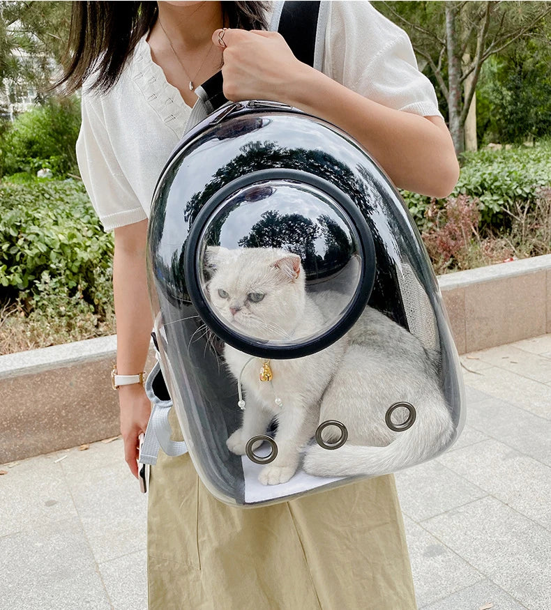 Space Capsule Pet Backpack by Snagg A Pet Backpack