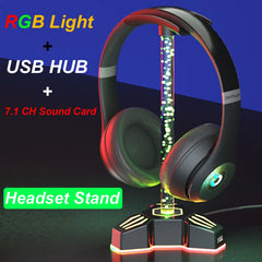 RGB Bluetooth Headphone Holder by Snagg A Headset Holder