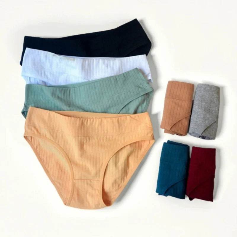 10-Pack Women’s Low-Waist Cotton Panties - SnaggIt