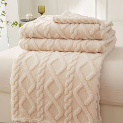 Winter Sherpa Blanket Ultra Soft & Cozy Warmth by Snagg A Throw