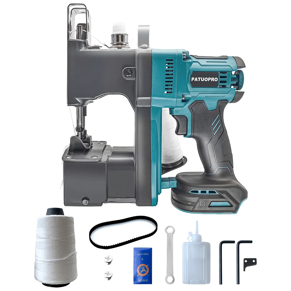 Portable Industrial Sewing Machine Compatible with Makita 18V Batteries (Tool Only)