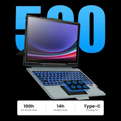 Magic Keyboard For Samsung Galaxy Tab S10 FE+ Case by Snagg A Wireless Keyboard