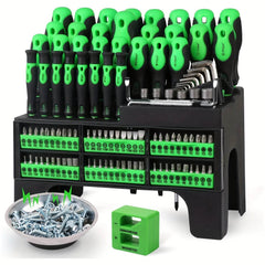 21/118-Piece Magnetic Screwdriver Set with Storage Case - SnaggIt