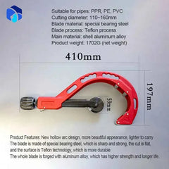 Stainless steel roller-type pipe cutter – image 4