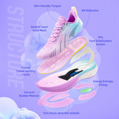 Women’s Bumper Elite Running Shoes – Lightweight Outdoor Trainers