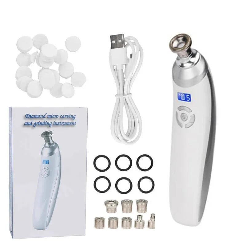 Portable Diamond Microdermabrasion Blackhead Remover & Skin Renewal