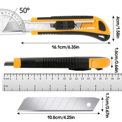 Retractable Utility Knife with Blade Storage by Snagg A Knife