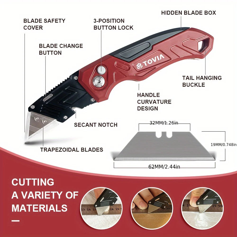 Multi-Function Folding Utility Knife