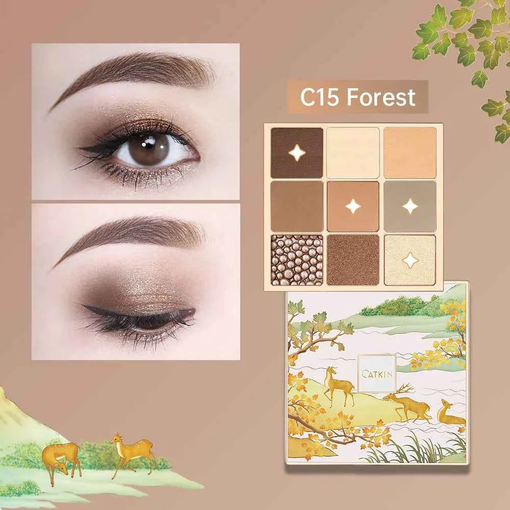 Signature 9 Color Eternal Love Palette – Shade C16 Professional Matte & Shimmer Collection