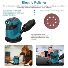 Cordless 6-Speed Orbital Sander