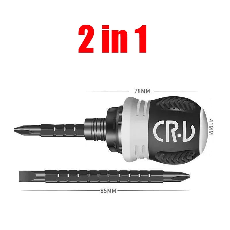 26-in-1 Magnetic Ratchet Screwdriver Set