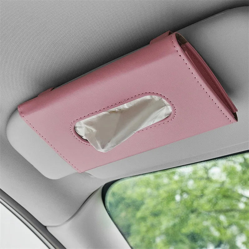 Car Sun Visor Tissue Box Holder by Snagg A Tissue Box