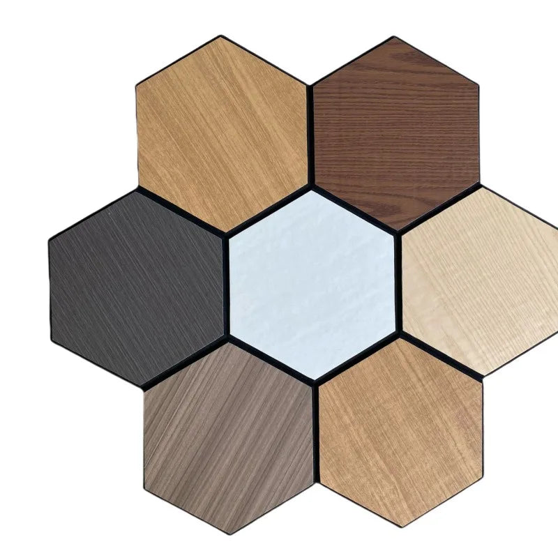 10 PCS Wood Grain Wall Stickers by SnaggIt