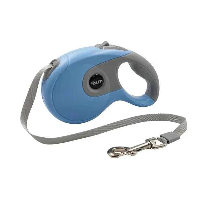 Retractable Dog Leash 3M/5M/8M – Durable Nylon Automatic Flexible Lead for Walking & Running (with Poop Bags)