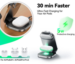 Qi2 3 in 1 Wireless Charging Station  For Apple