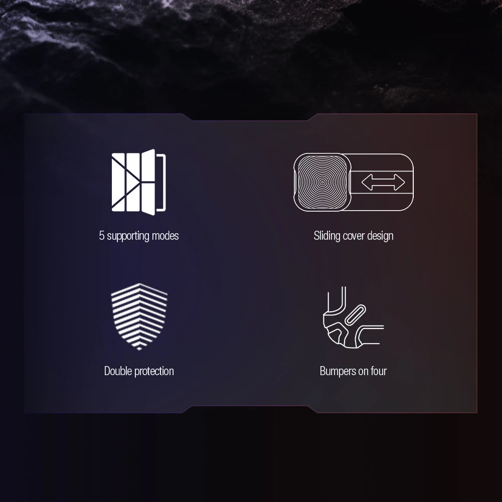 2025 Multi-angle Folding Lens Protection for iPad Pro 11/12.9/13 Series by Snagg An iPad Case