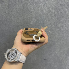 Wristband Lanyard Magsafe Magnetic Case - For iPhone 15 Series - Phone Cases & Covers