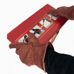 Brown Leather Work Gloves for by Snagg A Gloves