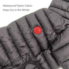 Padded Dog Winter Overalls – Lightweight Down-Feel Jumpsuit for Small & Medium Dogs