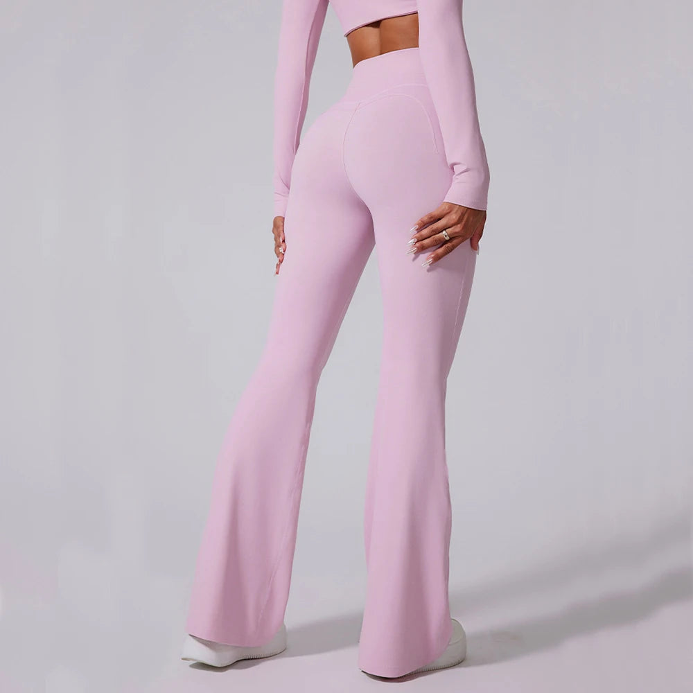 Women’s High-Waist Flared Yoga Pants by Snagg A Pant