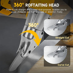 Brushless Electric Scissors With Adjustable Speed Power Tool for Dewalt 20V Battery