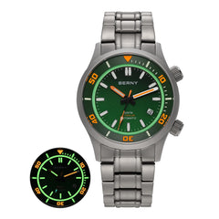 Full Titanium Diver Watch by Snagg A Watch