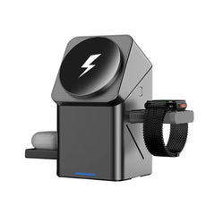 3 in 1 Wireless Charger Rotating Magnetic for Apple by Snagg A Charging Station