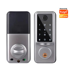 Waterproof Smart Deadbolt Lock – Biometric Fingerprint & Keypad Entry by Snagg A Smart Door Lock