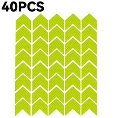 80-10PCS Safety Reflective Stickers Strip by Snagg A Reflective Stickers