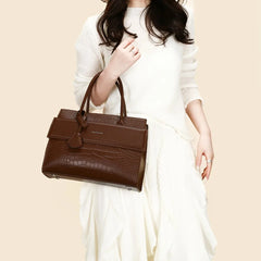 PU Leather Shoulder Tote by Snagg It Purses