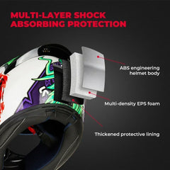 Full Face Motorcycle Helmet by Snagg A Motorcycle Helmet