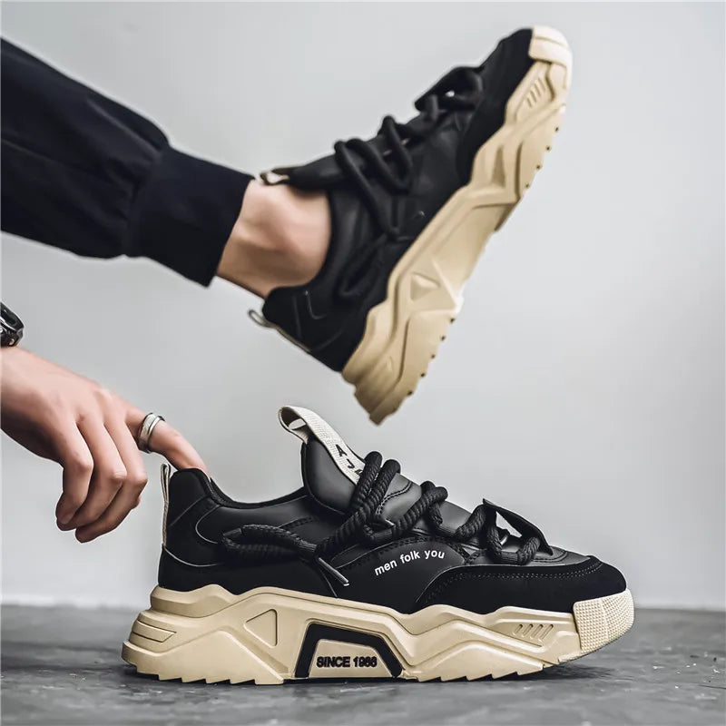 Men’s Low-Top Skateboard Sneakers by Snagg A Shoes