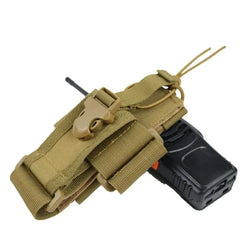 Universal Nylon Two-Way Radio Carry Case – Belt-Mounted Utility Pouch
