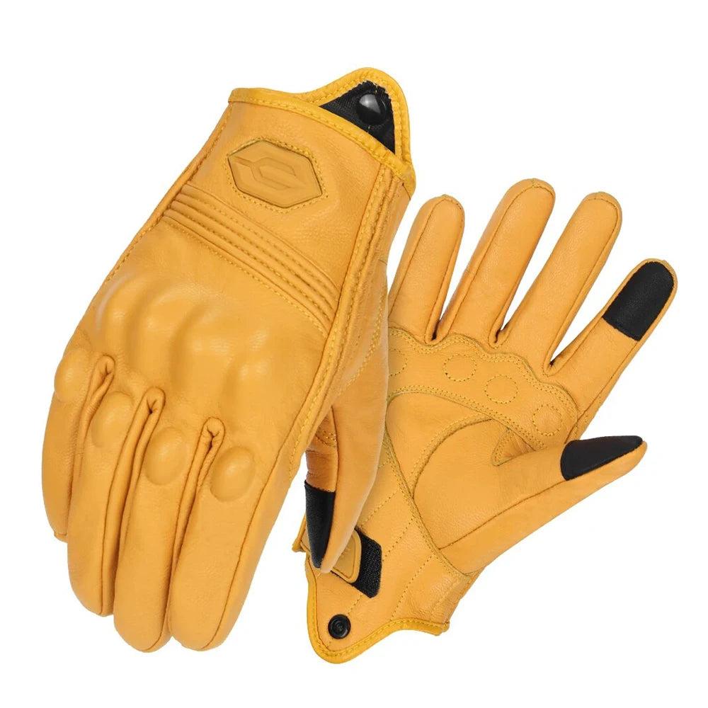 Vintage Leather Motorcycle Gloves by Snagg A Motorcycle Gloves